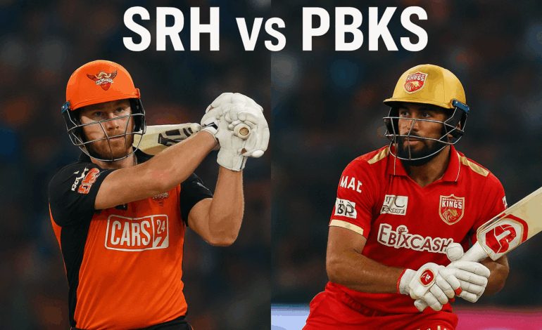 SRH vs PBKS