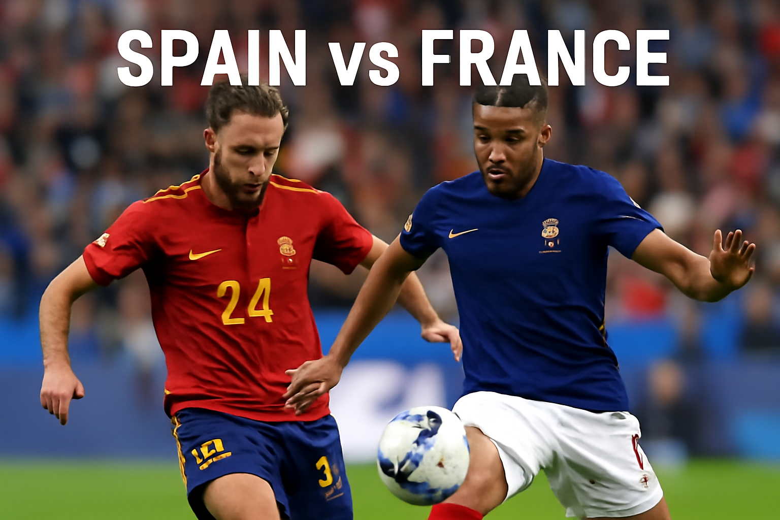 Spain vs France National Football Team Lineups: A Clash of Footballing Giants